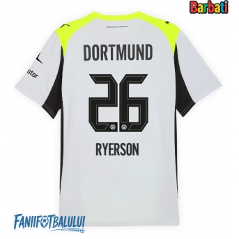 Borussia Dortmund Julian Ryerson #26 Tricou Fotbal Replică 2025-26 Barbati Deplasare